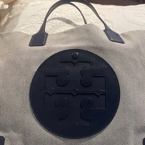 Tory Burch navy tote